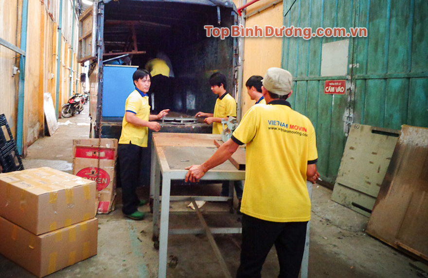 Dịch vụ chuyển kho xưởng Bình Dương – Vietnam Moving
